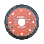 Disco de Corte Diamantado Premium da marca Bumax, ideal para cortes precisos em diversos materiais, com tecnologia turbo e alta durabilidade.